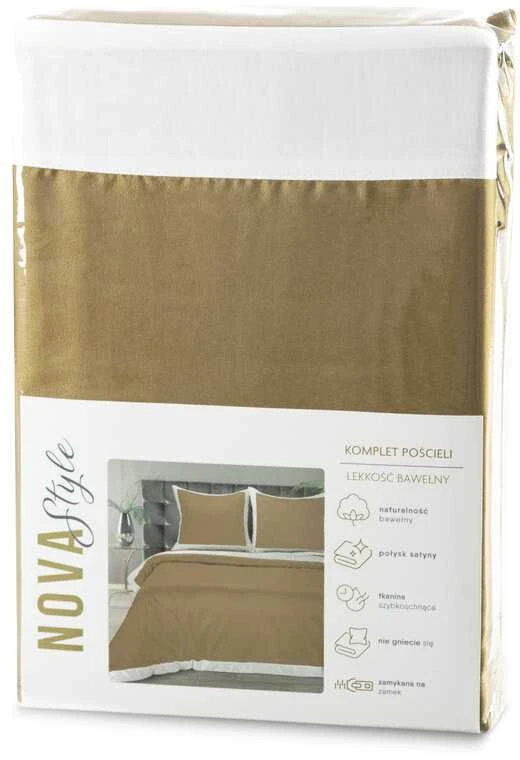 Patalynės komplektas Eurofirany POS/LAURA/ZŁOT+B 220X200 70X80/X2 Patalynė Patalynė