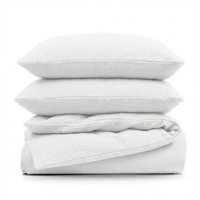 Patalynės komplektas Eurofirany POS/MUSLIN/B 220X200 70X80/X2