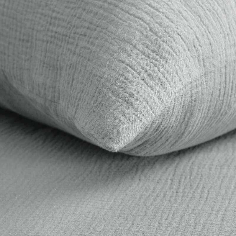 Patalynės komplektas Eurofirany POS/MUSLIN/SREB 160X200 70X80/X2