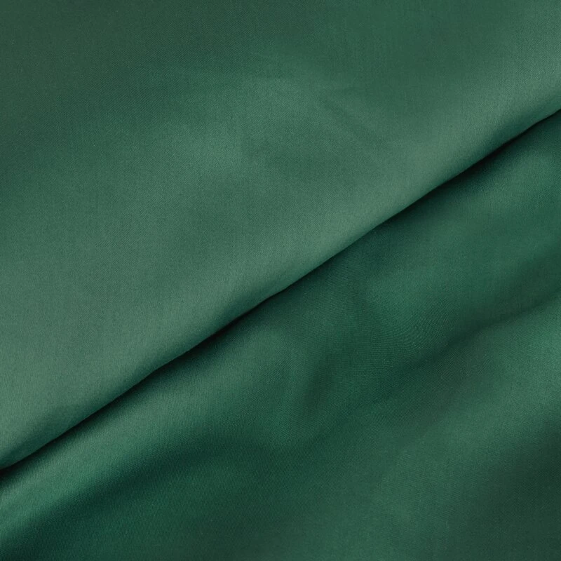 Eurofirany NOVA3 aukštos kokybės medvilninio satino vienspalvės patalynės komplektas, 180 X 200 cm, 2 vnt. 70 X 80cm, spalva: žalia
