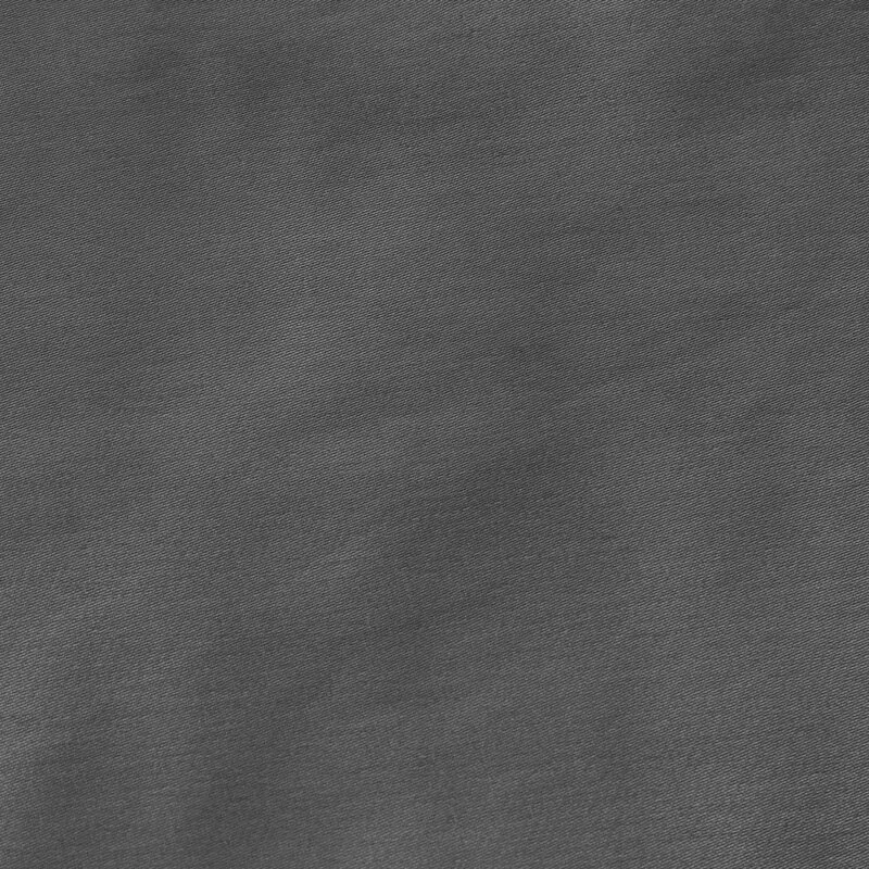 Eurofirany NOVA3 aukštos kokybės medvilninio satino vienspalvės patalynės komplektas, 180 X 200 cm, 2 vnt. 70 X 80cm, spalva: plieno