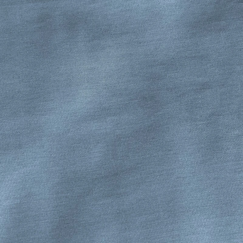 Eurofirany Medvilninio satino patalynės komplektas, 220x200 cm antklodės užvalkalas, 70x80 cm pagalvių užvalkalai, mėlyna dvipusė patalynė, užtrauktukas, 3 dalių rinkinys, miegamojo tekstilė Patalynė
