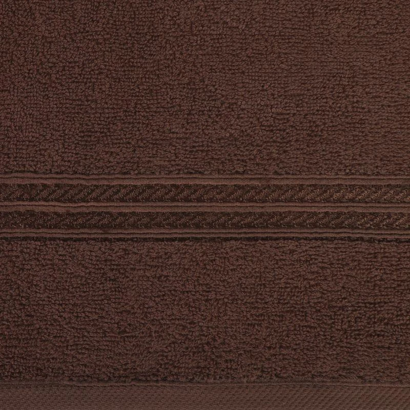 Eurofirany Medvilninis rankšluostis, rudas, 30x50 cm.