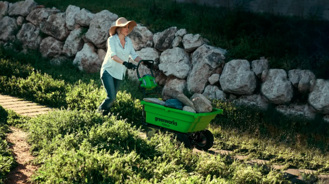 Greenworks 40V g40gc Savaeigis sodo karutis (be akumuliatoriaus)