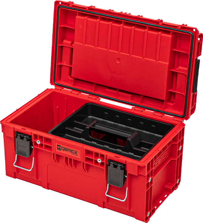 Įrankių dėžė Qbrick System PRIME Toolbox 250 Expert RED Ultra HD Custom