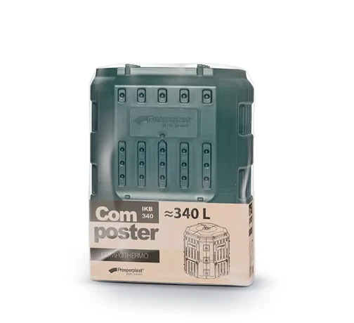 Prosperplast IKB900-G851 komposto dėžė 900L, miško žalios spalvos