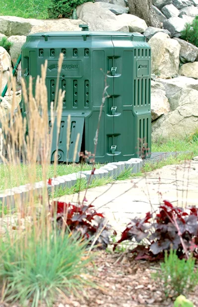 Prosperplast IKB900-G851 komposto dėžė 900L, miško žalios spalvos