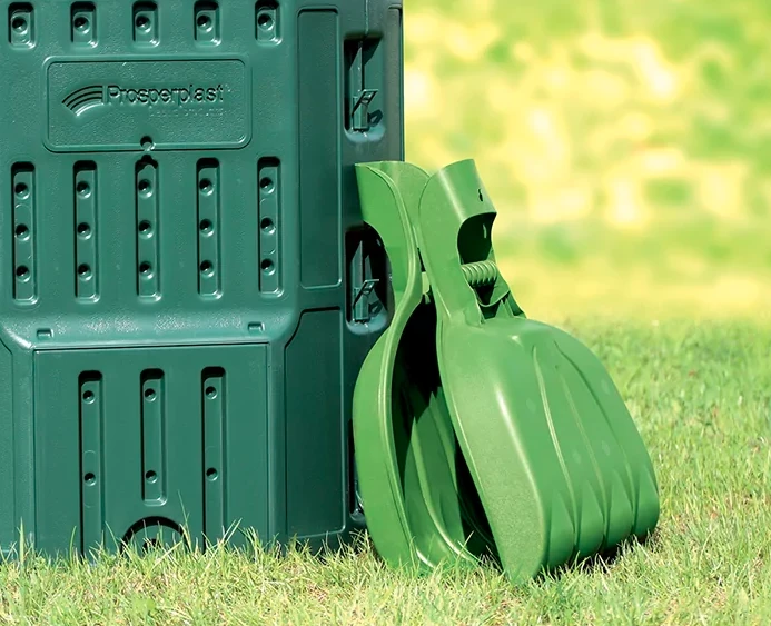 Prosperplast IKB900-G851 komposto dėžė 900L, miško žalios spalvos