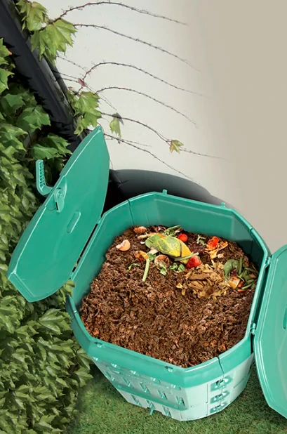 Prosperplast IKB900-G851 komposto dėžė 900L, miško žalios spalvos