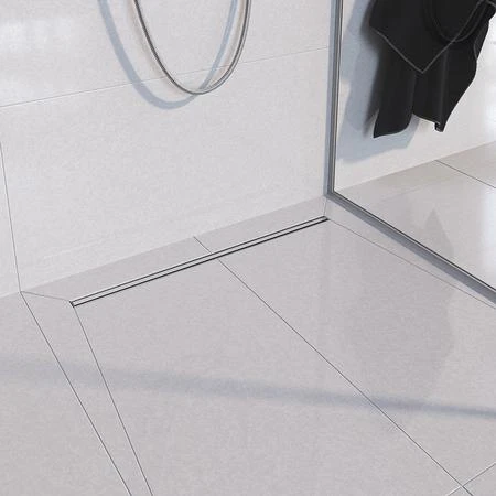 Nerūdijančio plieno latakas Vogi Ultra Slim 1000mm