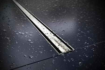 Nerūdijančio plieno latakas Vogi Ultra Slim 1000mm