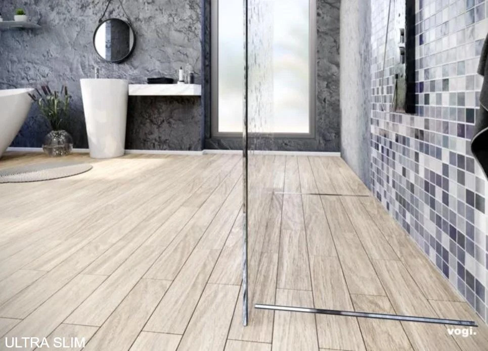 Nerūdijančio plieno latakas Vogi Ultra Slim 800mm
