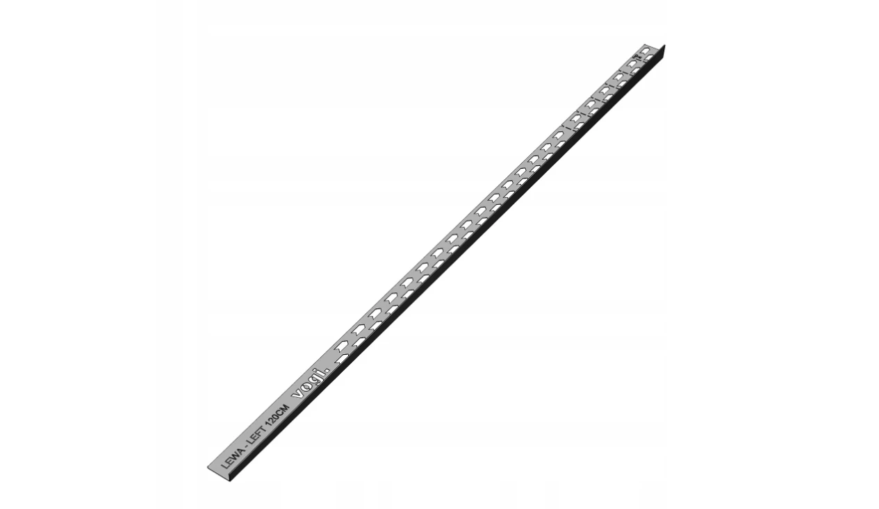 Vogi dušo profilis nuolydžiui formuoti, kairinis 120cm (Nemokamas pristatymas)