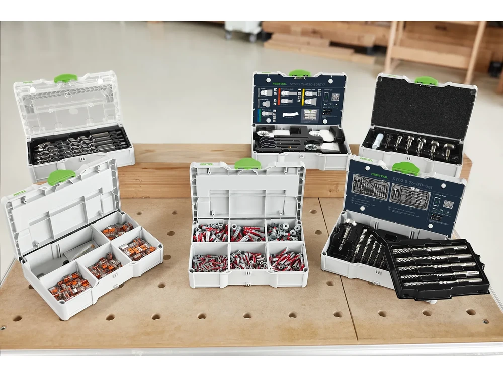 Grąžtas Spiralinio grąžto rinkinys Festool SYS3 S 76-SB CE-SORT/6