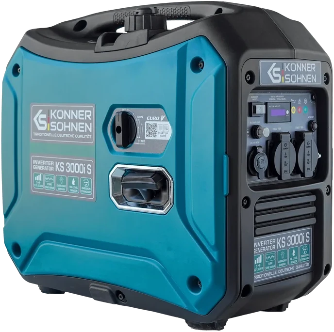 Inverterinis generatorius Könner & Söhnen KS 3000i S, 3,0 kW, 230 V, 4 l, IP23M
