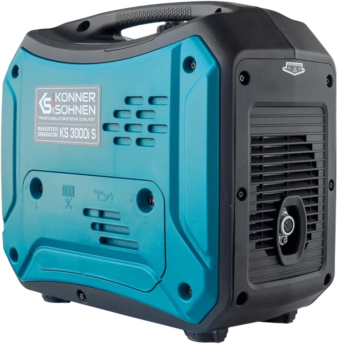 Inverterinis generatorius Könner & Söhnen KS 3000i S, 3,0 kW, 230 V, 4 l, IP23M
