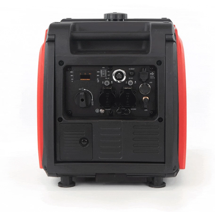 Inverterinis hibridinis generatorius FOGO F 5001 iSG, 4,0 kW, benzinas + LPG dujos, 230 V, 8,3 l