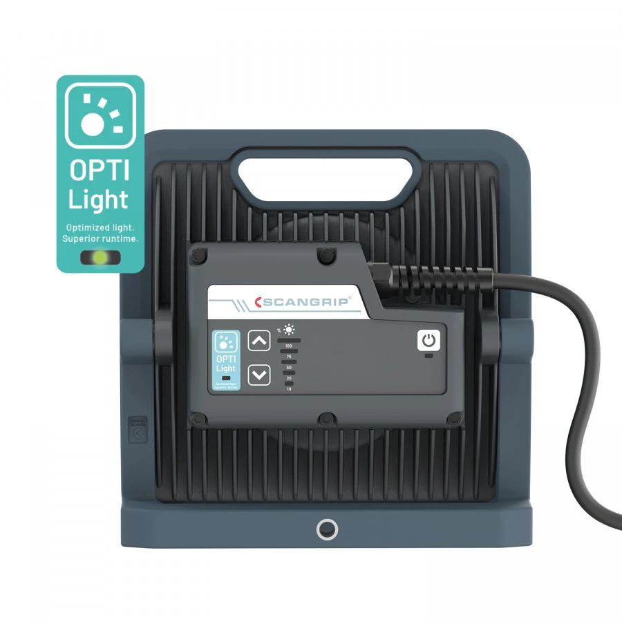 Scangrip darbo lempa LED NOVA 6, 6000lm, Bluetooth IK07/IP67