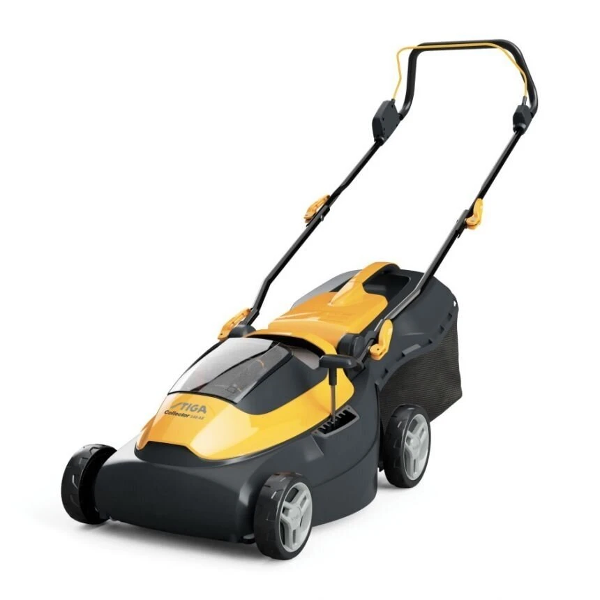 Vejapjovė Stiga Collector 140e Kit; varoma dviejų 20V - 4Ah akumuliatorių varikliu