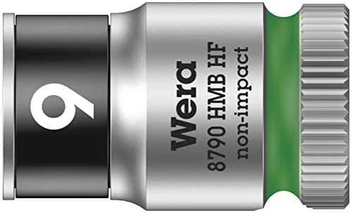Wera 810 All-in Zyklop Speed terkšlių rinkinys, 3/8" 35 vnt