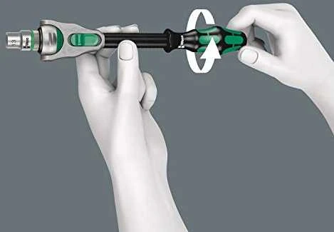 Wera 810 All-in Zyklop Speed terkšlių rinkinys, 3/8" 35 vnt