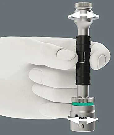 Wera 810 All-in Zyklop Speed terkšlių rinkinys, 3/8" 35 vnt