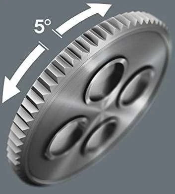 Wera 810 All-in Zyklop Speed terkšlių rinkinys, 3/8" 35 vnt