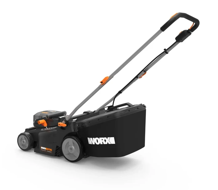 Akumuliatorinė vejapjovė WORX WG737E, 37 cm, 2 × 4 Ah akumuliatoriai, 40 l