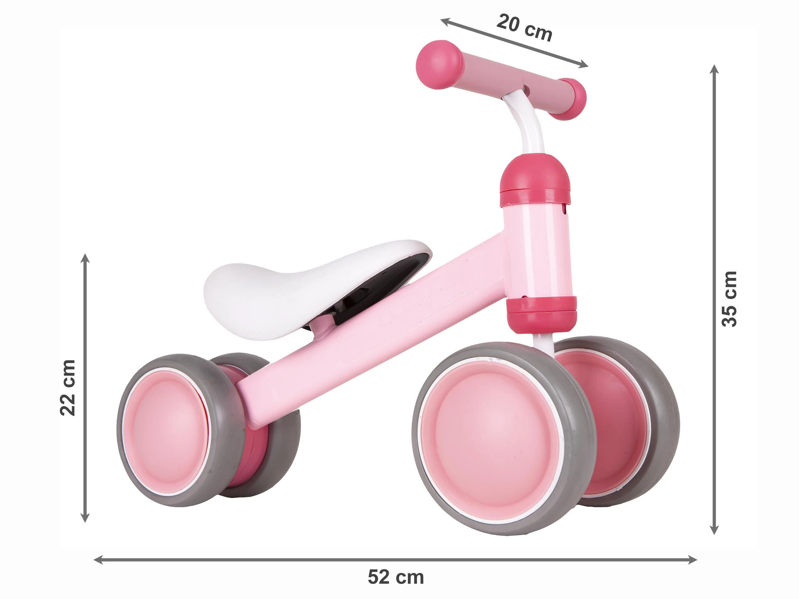 Balance Balansinis dviratis mini dviratis Ecotoys