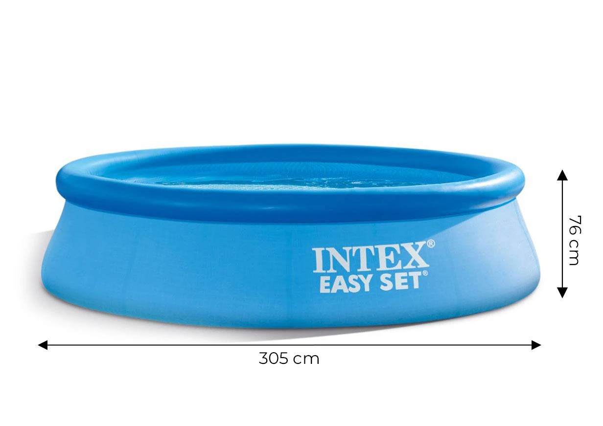 Pripučiamas baseinas INTEX Easy Set su vandens filtru 305x76cm 28122