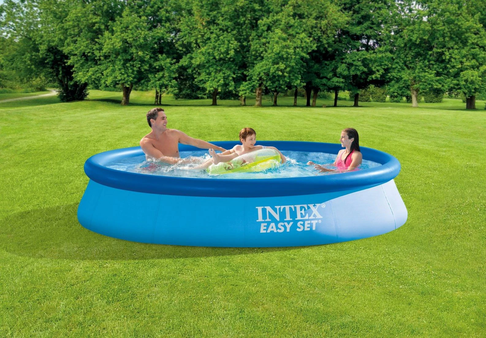Baseinas Intex SUPER-TOUGH 3.66x0.76m su filtru