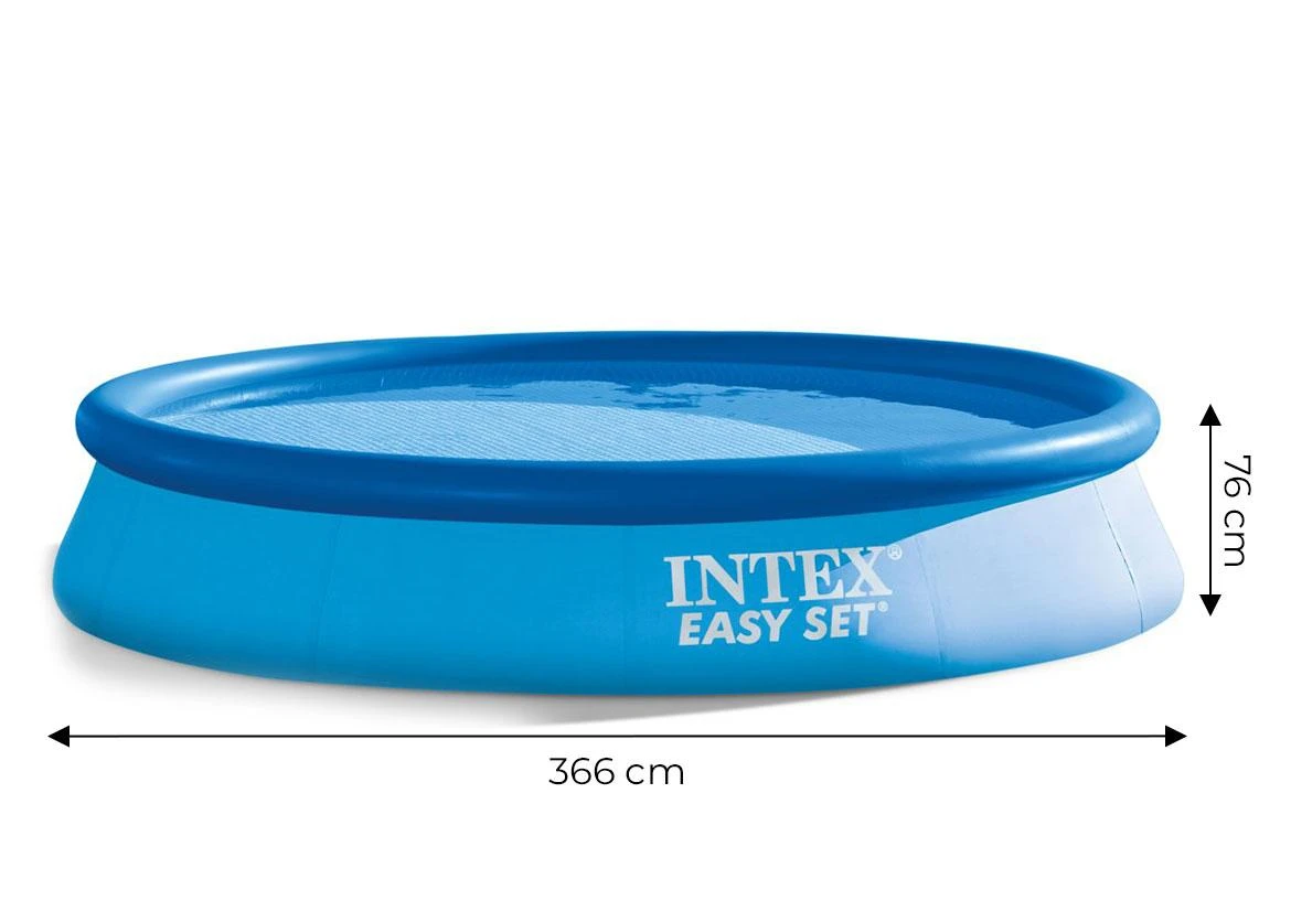 Baseinas Intex SUPER-TOUGH 3.66x0.76m su filtru