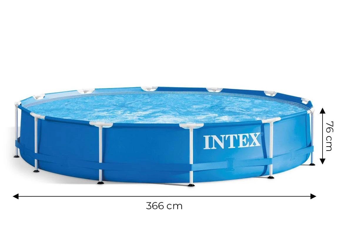 Surenkamas baseinas INTEX 366x76 cm