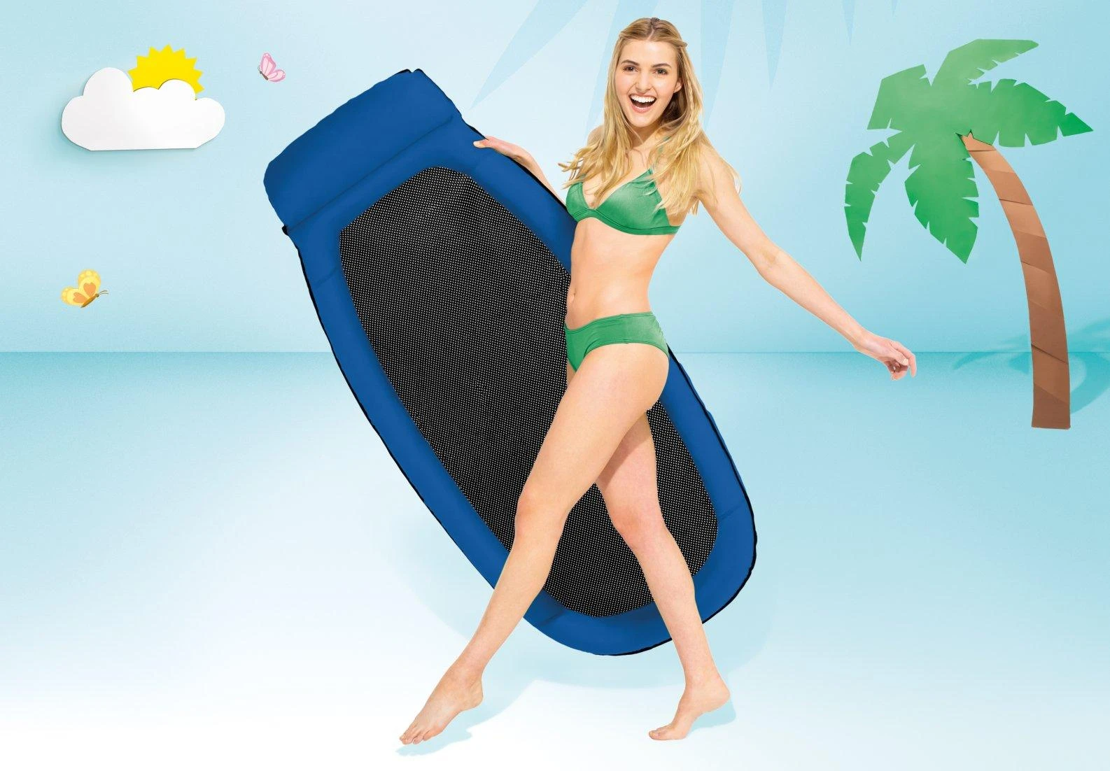 Intex Pripučiamas baseino kilimėlis su tinkleliu 58836EU