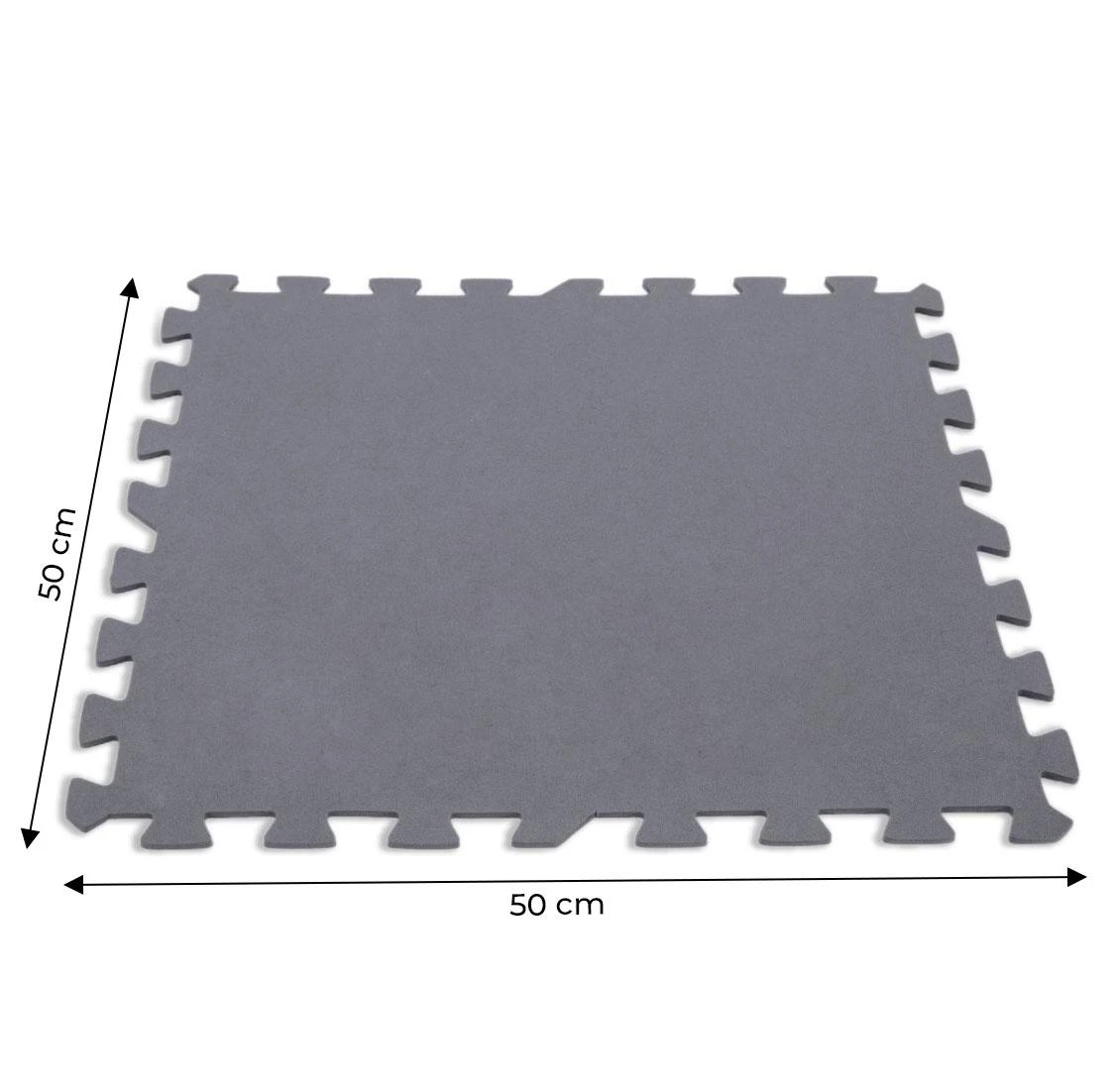 Intex Sujungiami apsauginiai kilimėliai, 8vnt., 50x50x0,5cm, 1,9m²