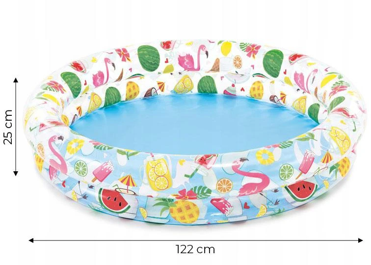 Pripučiamas baseinas vaikų vakarėliui INTEX