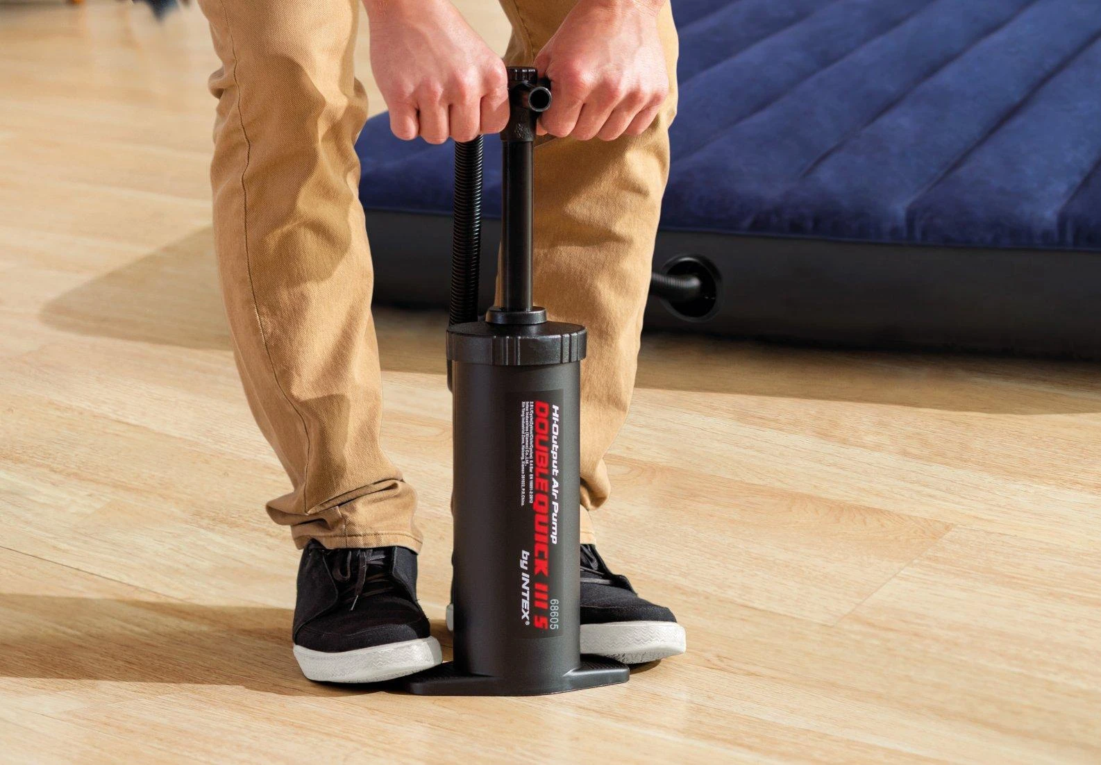 Rankinė pompa Intex Double Quick III S 37cm