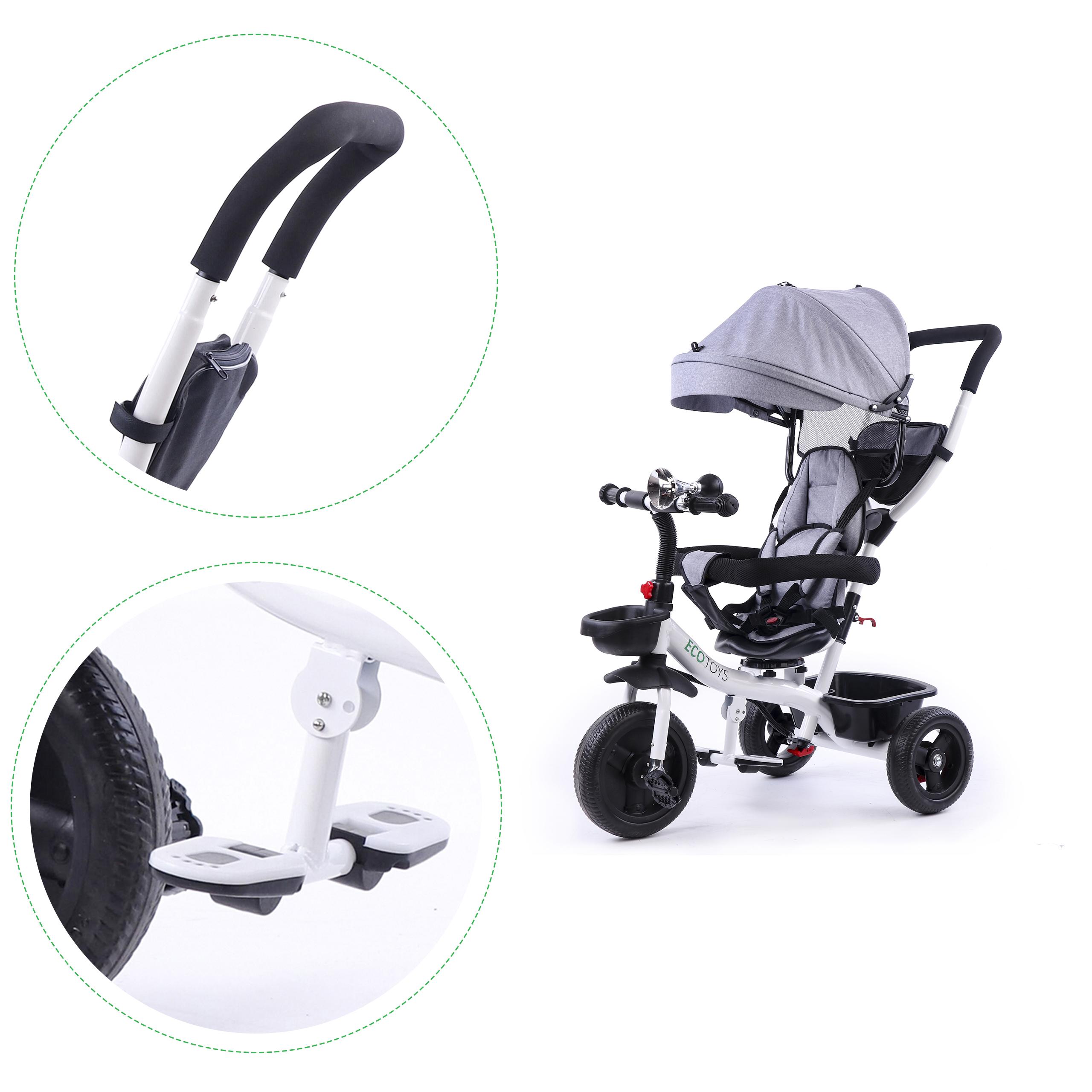 triratukas su pasukama sėdyne 360' ECOTOYS