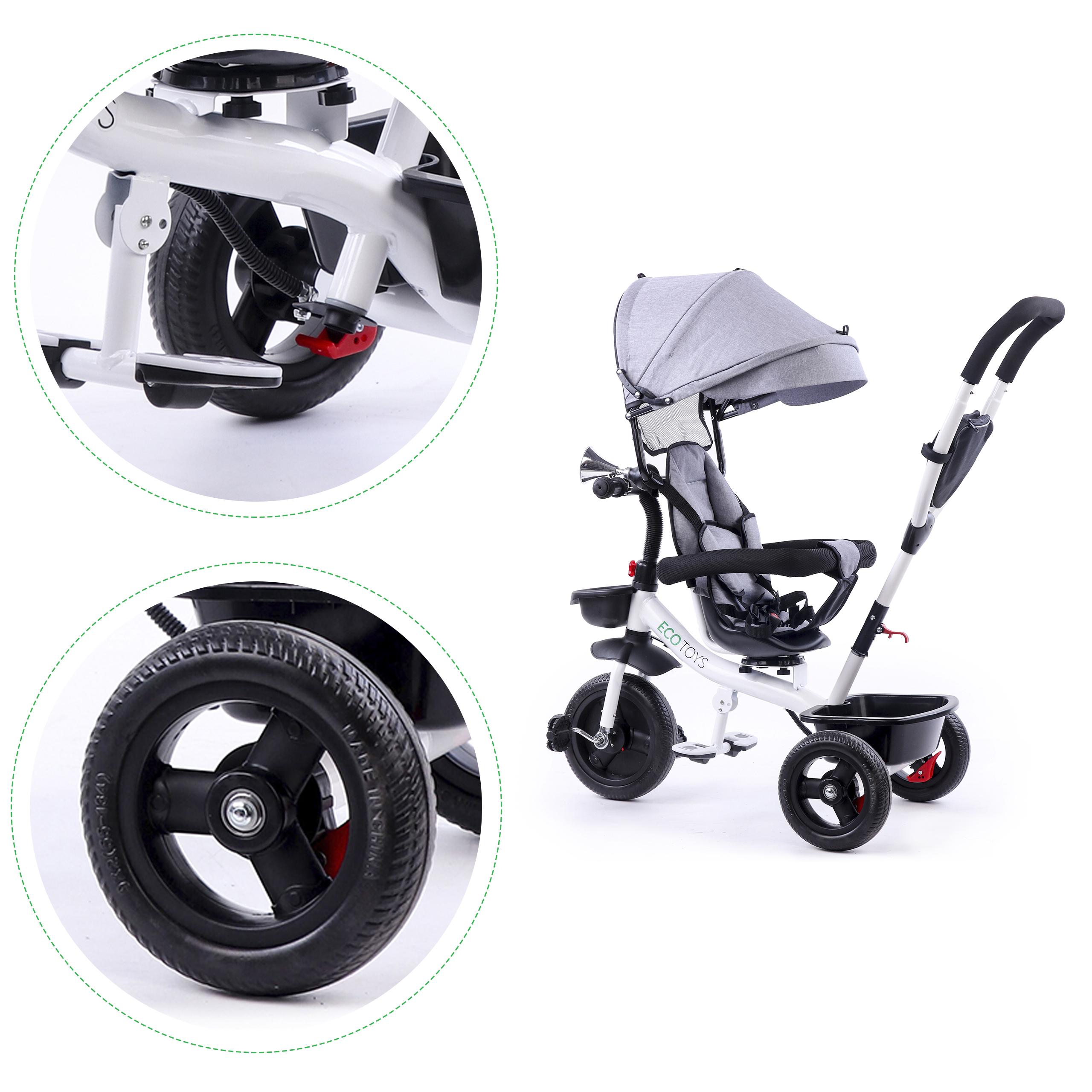 triratukas su pasukama sėdyne 360' ECOTOYS
