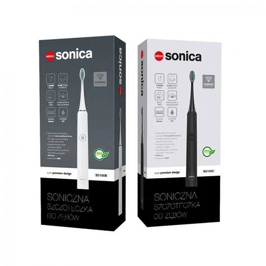 Lucznik Sonic dantų šepetėlis SD100C, baltas
