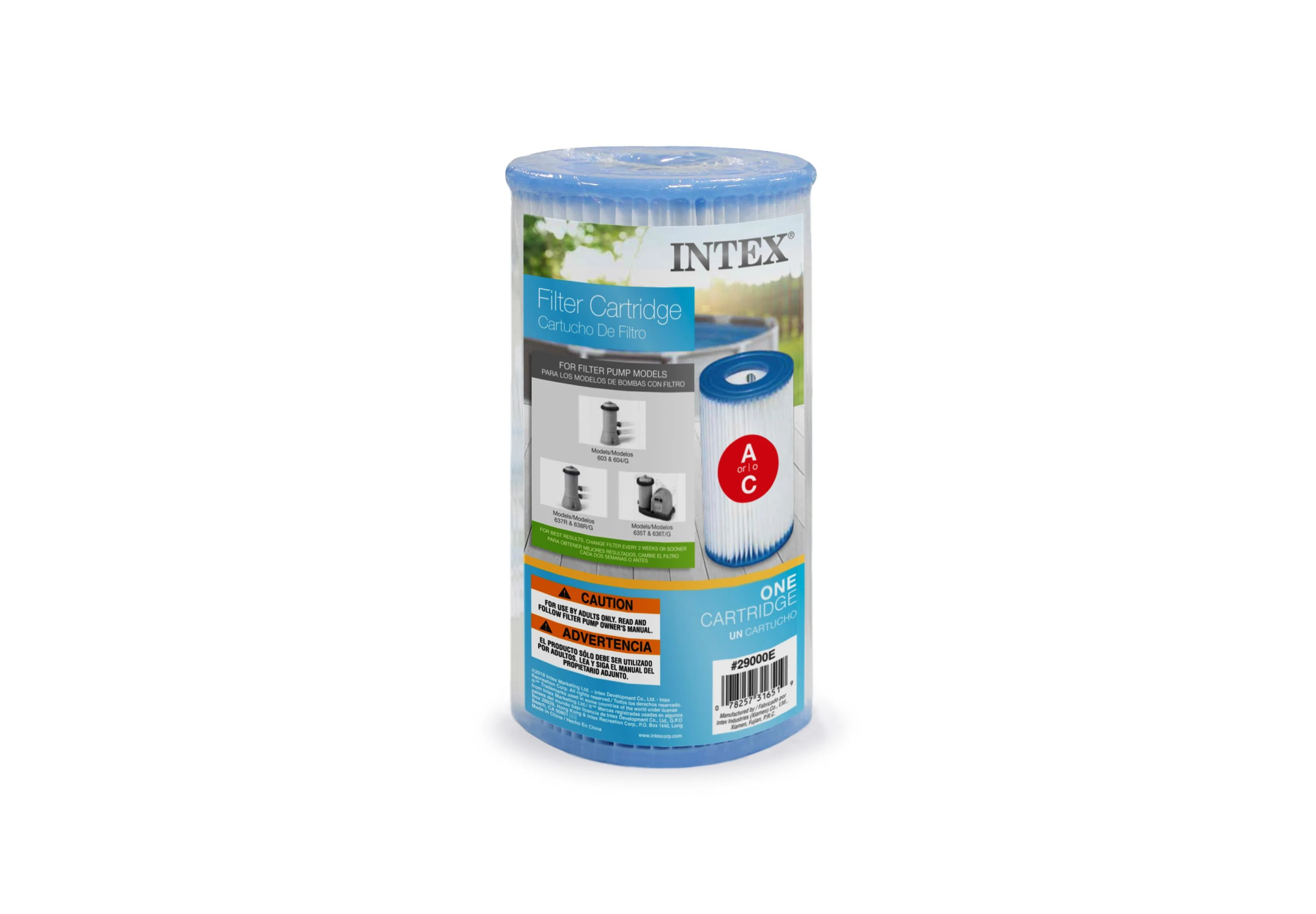 Intex filtro kasetės Type A 29000, 1 vnt.