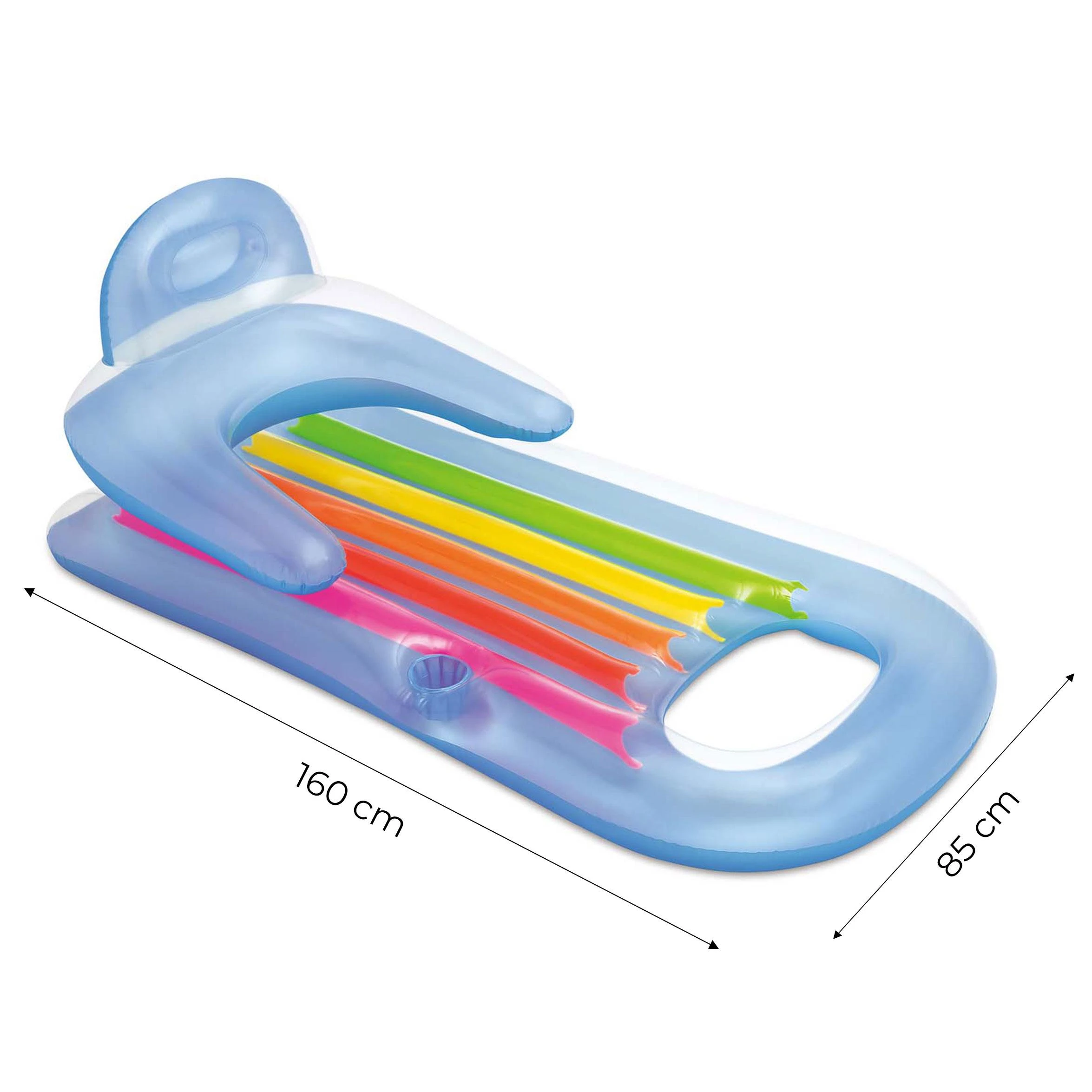 Paplūdimio kėdės čiužinys baseino gultas Intex 58802