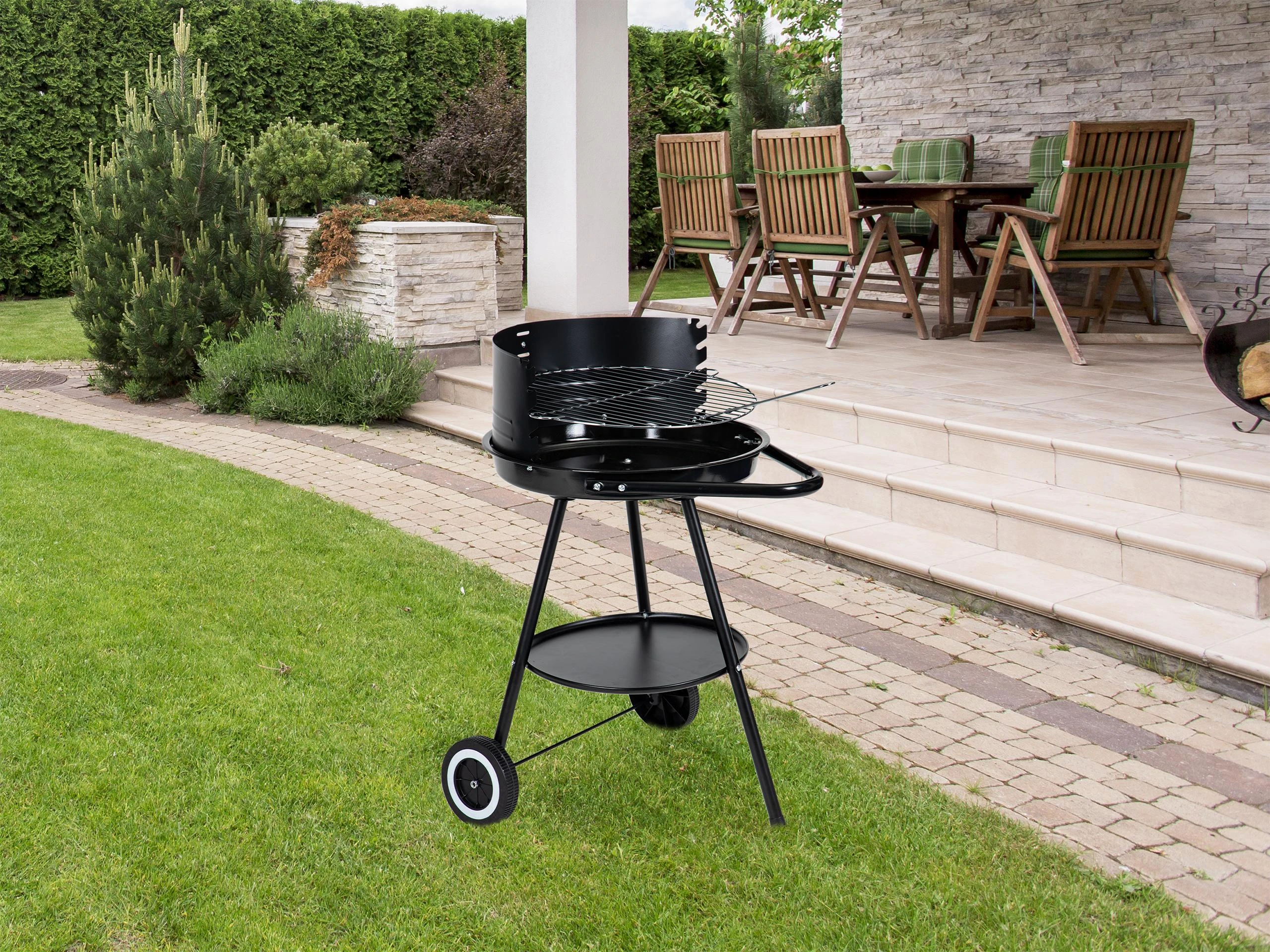 Grilis su reguliuojamomos grotelėmis ModernHOME Garden