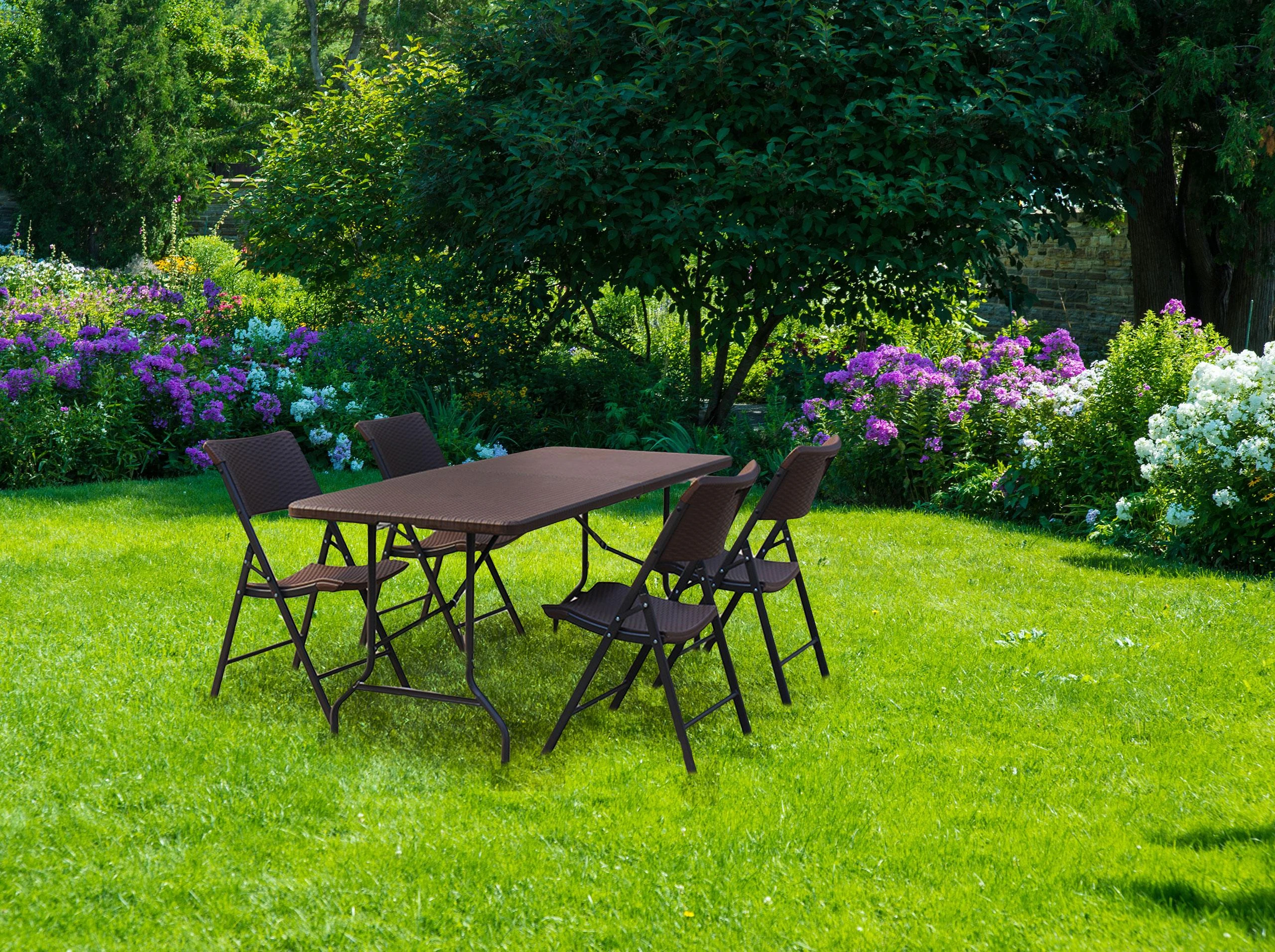 Modernhome Sulankstomas stalas 180x74 cm
