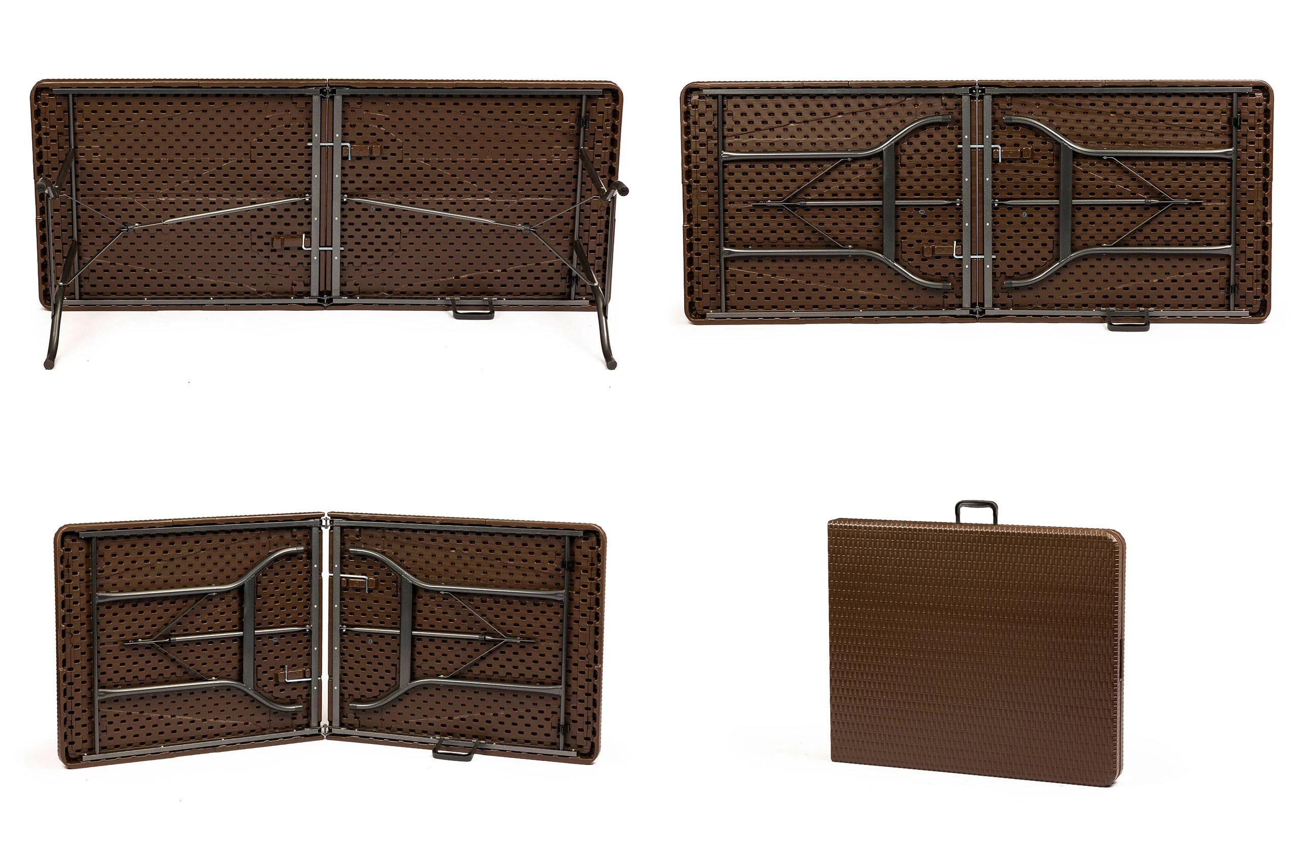 Modernhome Sulankstomas stalas 180x74 cm