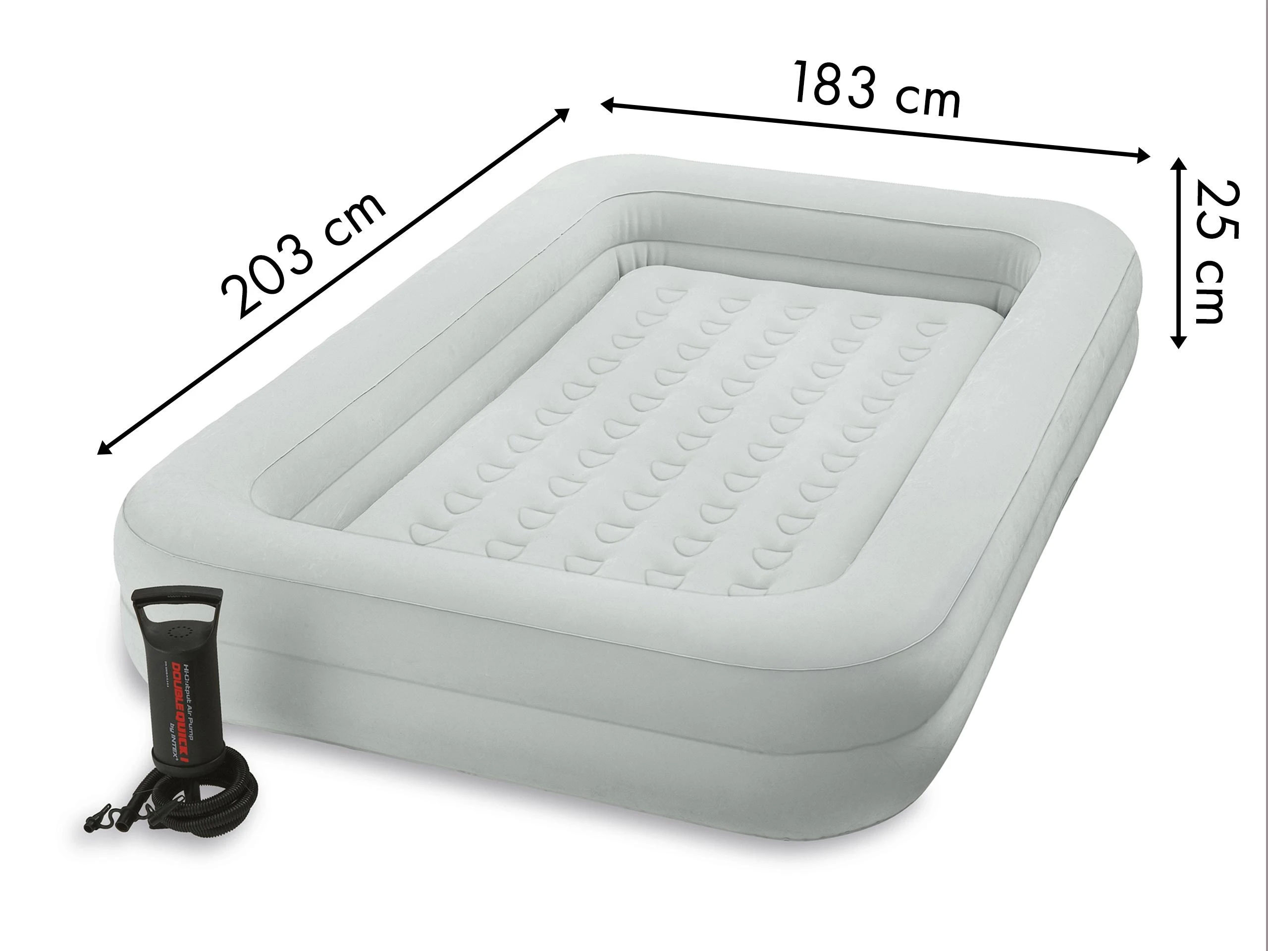 Intex Pripučiamas čiužinys-lova vaikams 66810NP 107x168x25cm 3-6m.
