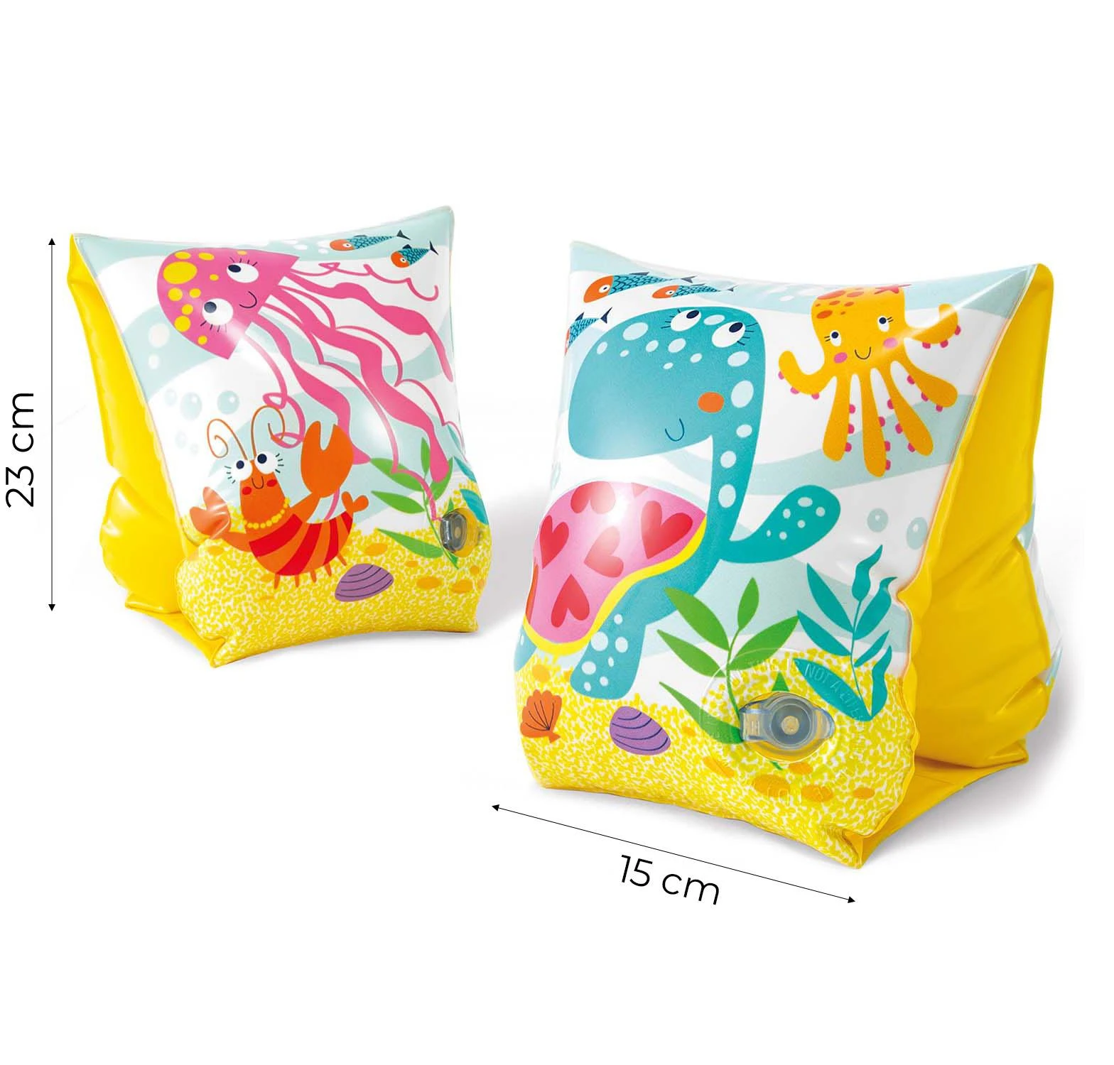 Intex pripučiamos plaukimo rankovės, 23 x 15 cm