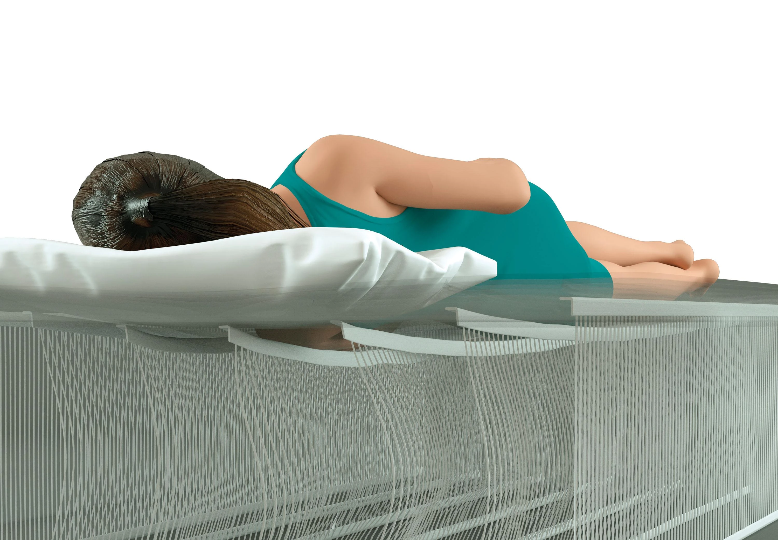 Pripučiamas čiužinys 203x152 cm su pompa dviem asmenims Intex 64118ND