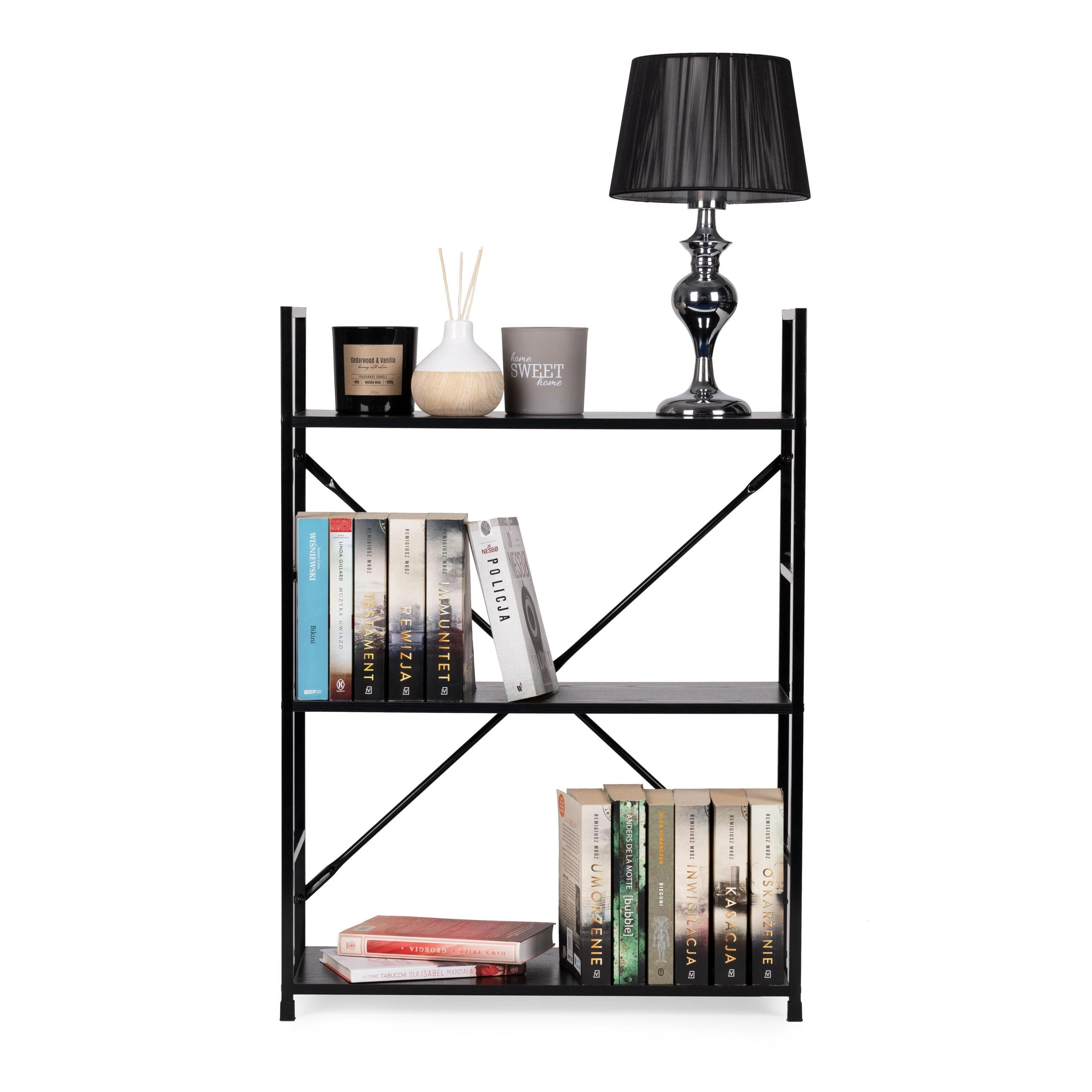 Lentyna ModernHome Loft, ruda/juoda