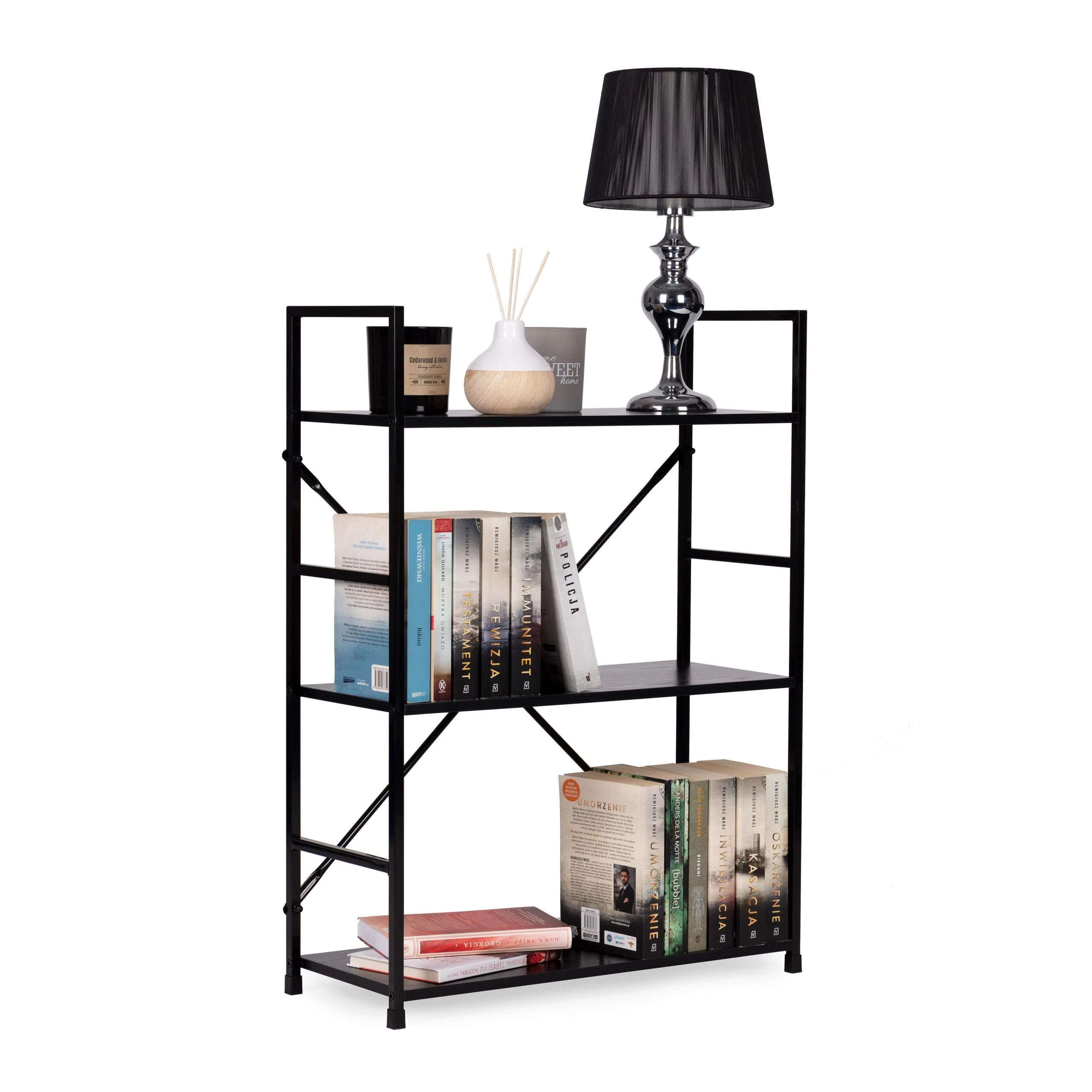 Lentyna ModernHome Loft, ruda/juoda